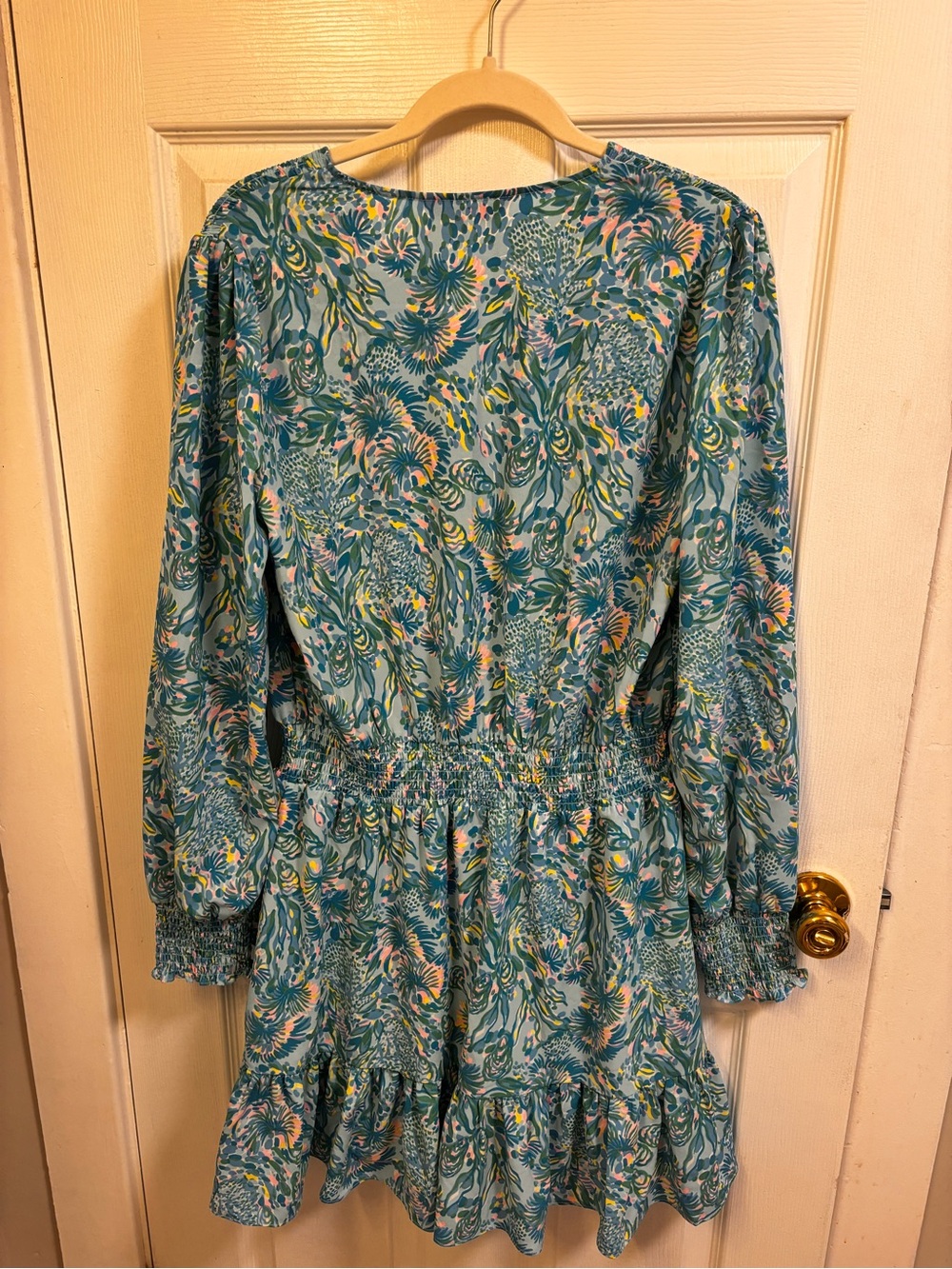 LIKE NEW Lilly Pulitzer Cristiana Long Sleeve Dress – Size 16 - Picture 3 of 7